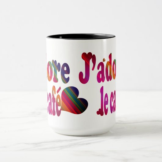 J'adore le café mok (Midden)