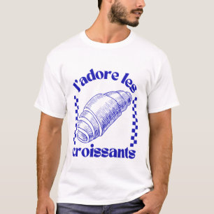 J'adore les croissants t-shirt