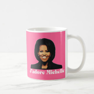 J'adore Michelle-Mok in aardbeiroze Koffiemok