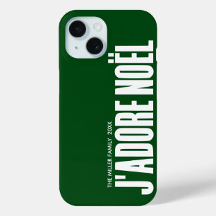 J'adore Noël. iPhone 15 Case