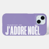 J'adore Noël. Case-Mate iPhone Case (Achterkant (horizontaal))