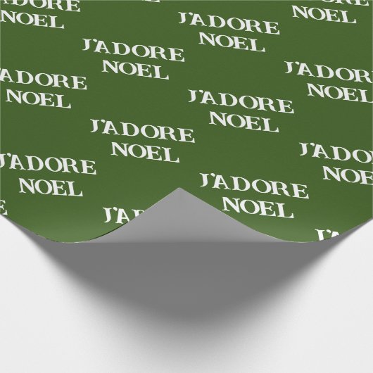 J'adore Noel kerstinpakpapier Cadeaupapier (Hoek)