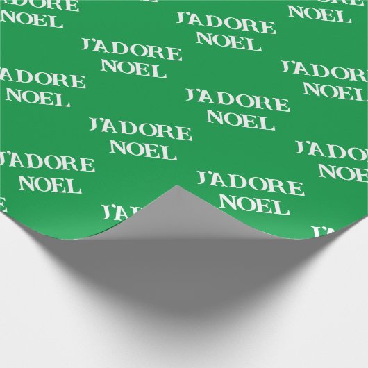 J'adore Noel kerstinpakpapier Cadeaupapier (Hoek)