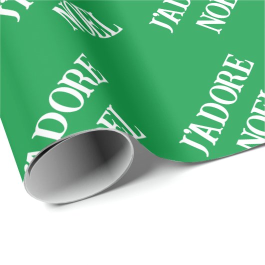 J'adore Noel kerstinpakpapier Cadeaupapier (Rol Hoek)