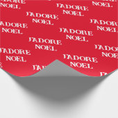 J'adore Noel kerstinpakpapier Cadeaupapier (Hoek)