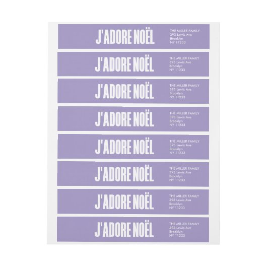 J'Adore Noël | Kerstmis (Vel)