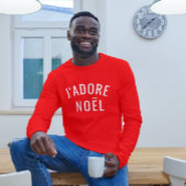 J'ADORE NOËL love kerstmas T-shirt
