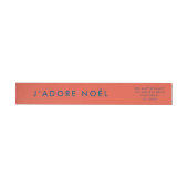 J'adore Noel | Modern kerstadres (Individueel)