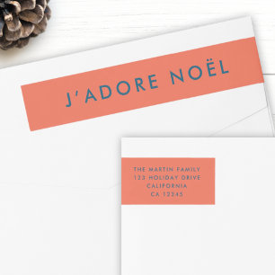 J'adore Noel   Modern kerstadres