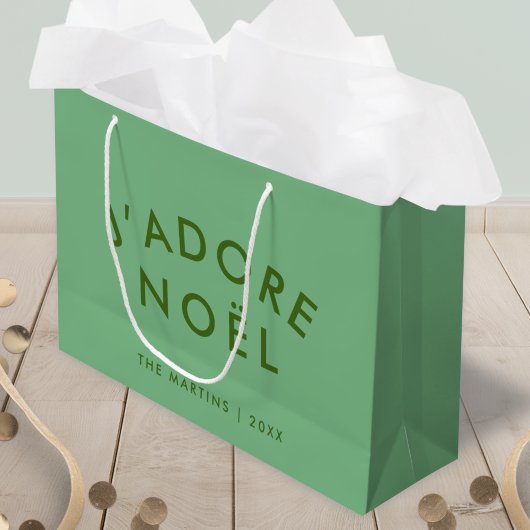 J'adore Noel | Modern minimalistisch liefdesprogra Groot Cadeauzakje