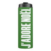 J'adore Noël. Thermosbeker (Voorkant)