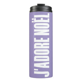 J'adore Noël. Thermosbeker