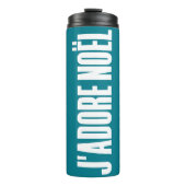 J'adore Noël. Thermosbeker (Voorkant)