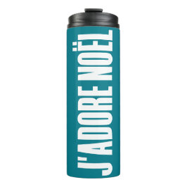 J'adore Noël. Thermosbeker