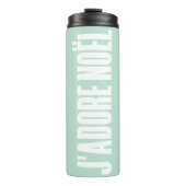 J'adore Noël. Thermosbeker (Voorkant)