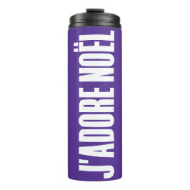 J'adore Noël. Thermosbeker