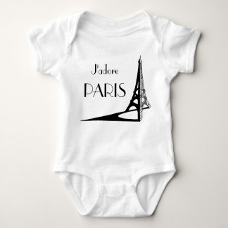 J'adore PARIS baby Romper