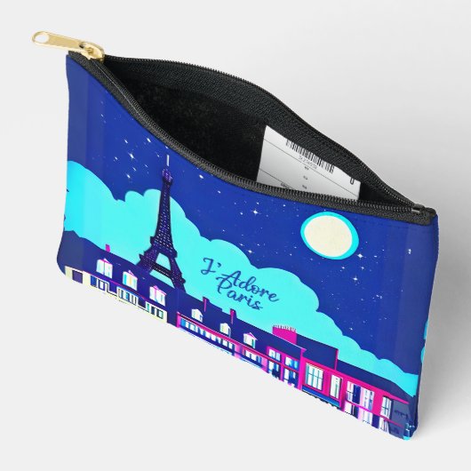 J'adore Paris - Fantasie Parijs onder een volle ma Etui (Open)