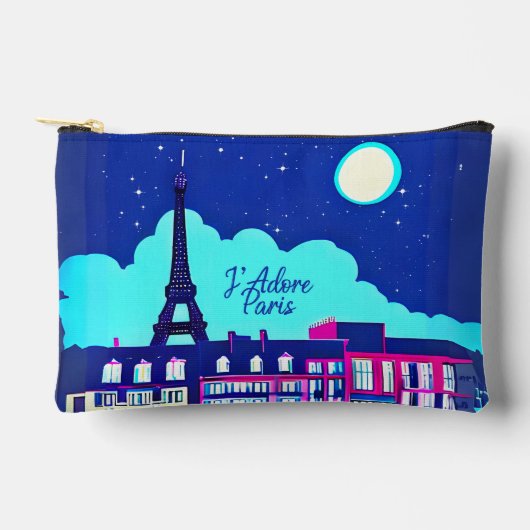 J'adore Paris - Fantasie Parijs onder een volle ma Etui (Voorkant)