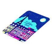 J'adore Paris - Fantasie Parijs onder een volle ma Magneet (Linkerzijde)