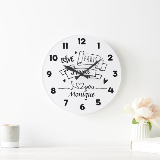 J'Adore Paris Ik hou van je Paris Grote Klok (Huis)