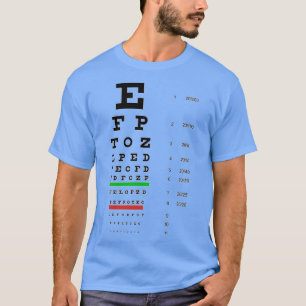 Jaeger score Oogarts Ophtalmoloog 1 T-shirt