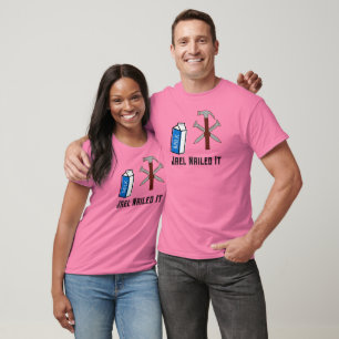 Jael genageld het grappig Christelijk T-shirt