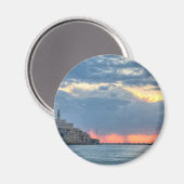 Jaffa bij zonsondergang magneet (Voorkant / Achterkant)