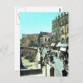  Jaffa Gate Jerusalem Israel 1950 - 1977 Briefkaart (Voorkant / Achterkant)