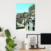  Jaffa Gate Jerusalem Israel 1950 - 1977 Poster (Thuiskantoor)