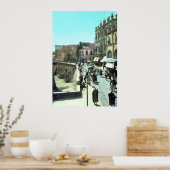  Jaffa Gate Jerusalem Israel 1950 - 1977 Poster (Keuken)