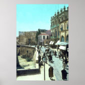  Jaffa Gate Jerusalem Israel 1950 - 1977 Poster (Voorkant)