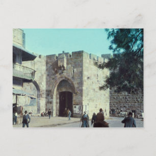  Jaffa Gate Jerusalem Israël 1950 - 77 Briefkaart