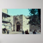 Jaffa Gate Jerusalem Israël 1950 - 77 Poster (Voorkant)