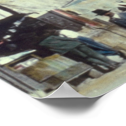  Jaffa Gate Jerusalem Israël 1950 - 77 Poster (Hoek)