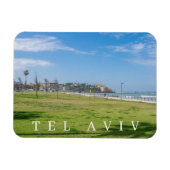 Jaffa gezien vanaf Tel Aviv koelkast magneet (Horizontaal)