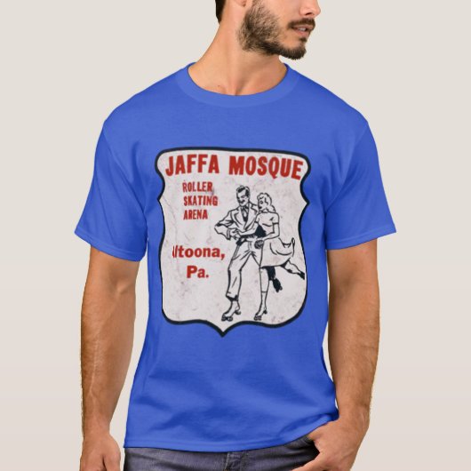 Jaffa Moskee Roller Rink - Altoona, PA T-shirt (Voorkant)