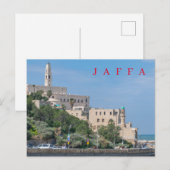 Jaffa Old City uitzicht briefkaart (Voorkant / Achterkant)