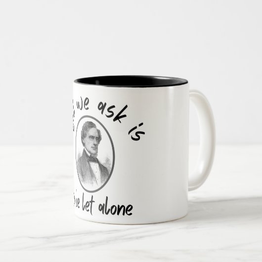 Jafferson davis citeert mok (Voorkant rechts)