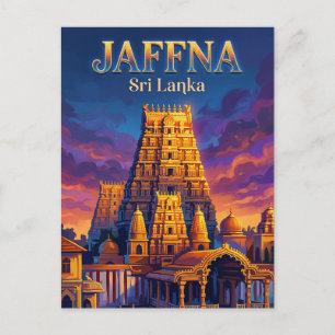 Jaffna Sri Lanka Briefkaart