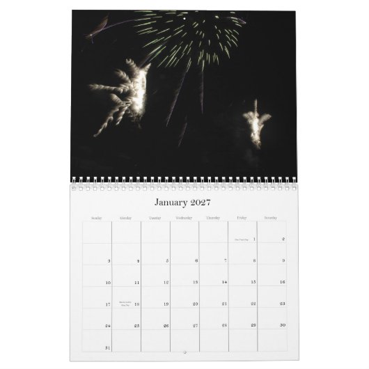 Jaffrey Festival of Fireworks in 2007 Kalender (Jan 2027)