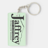 Jaffrey, New Hampshire Sleutelhanger (achterkant)
