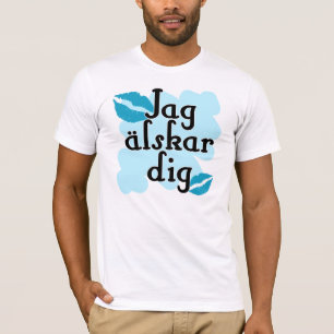 Jag älskar dig - Zweeds I Love You T-shirt