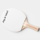 Jag är bäst!  tafeltennisbatje (Zijkant)