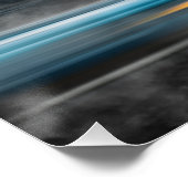 Jag E-Type Lightweight Perfect Poster (Hoek)