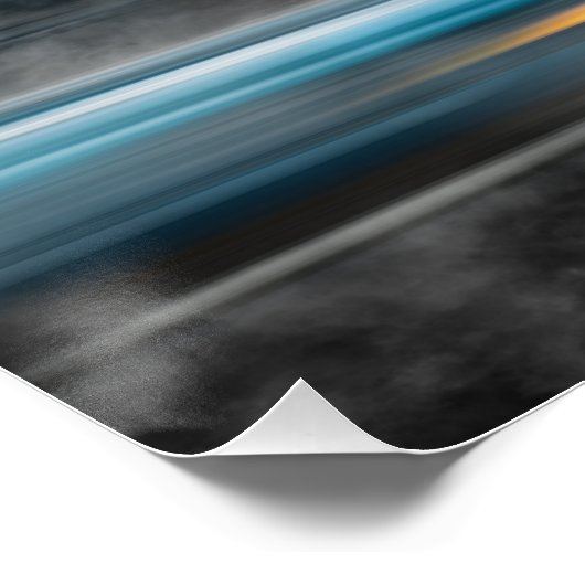 Jag E-Type Lightweight Perfect Poster (Hoek)