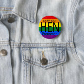 Jag föredrar hen pronomen pride - knapp ronde button 5,7 cm (In situ)