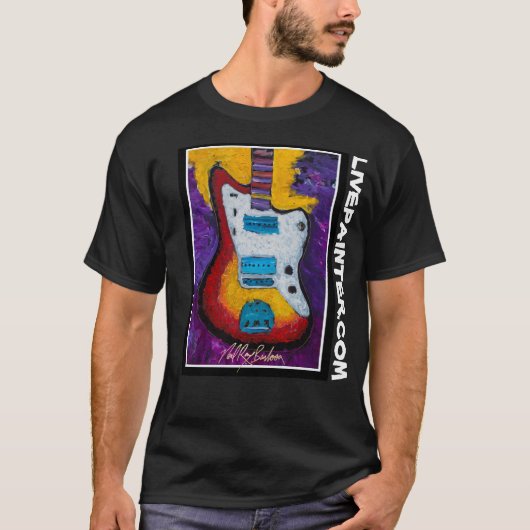 jag guitar T-SHIRT (Voorkant)