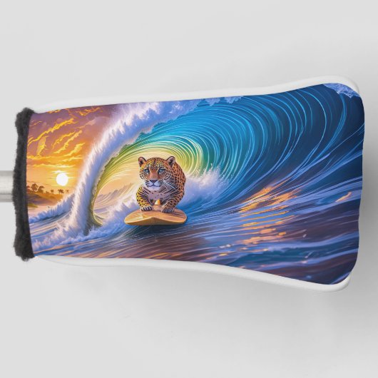 JAG komt door ontwerp van Rich AMeN Gill Golfheadcover (Voorkant)