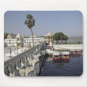 Jag Mindar-paleis, Meer Pichola, Udaipur, India. Muismat